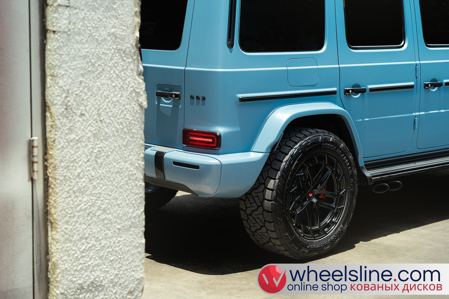 Blue Mercedes G 1-Piece VS LC3-03T1 Gloss Black  240808