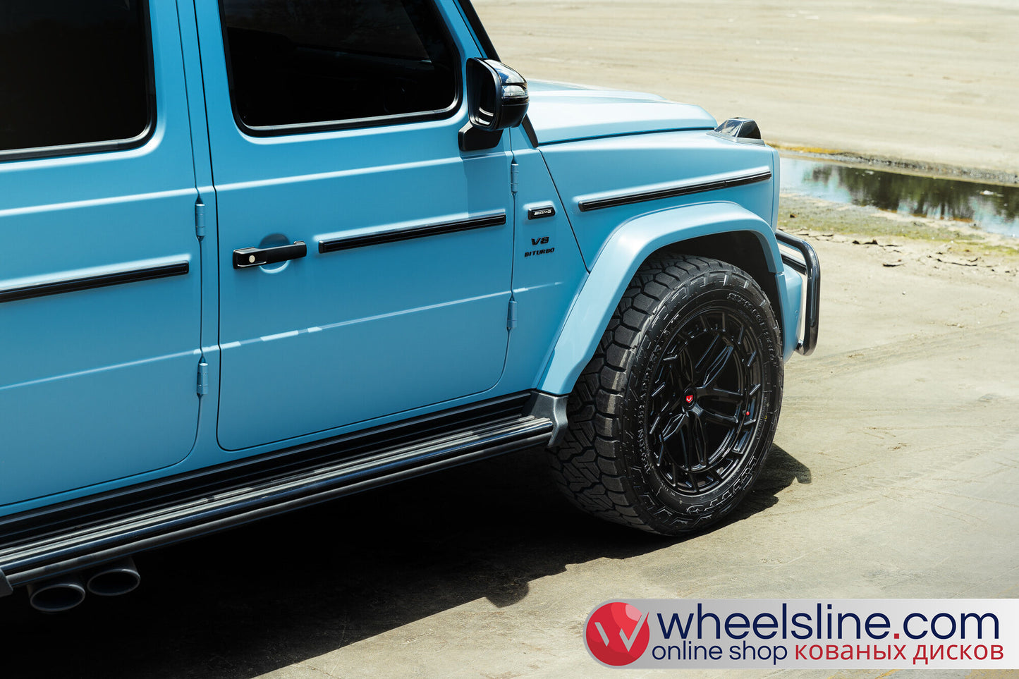 Blue Mercedes G 1-Piece VS LC3-03T1 Gloss Black  240808