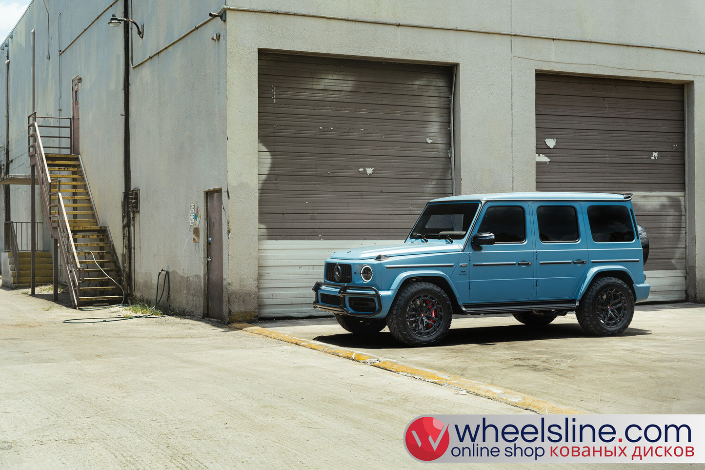 Blue Mercedes G 1-Piece VS LC3-03T1 Gloss Black  240808