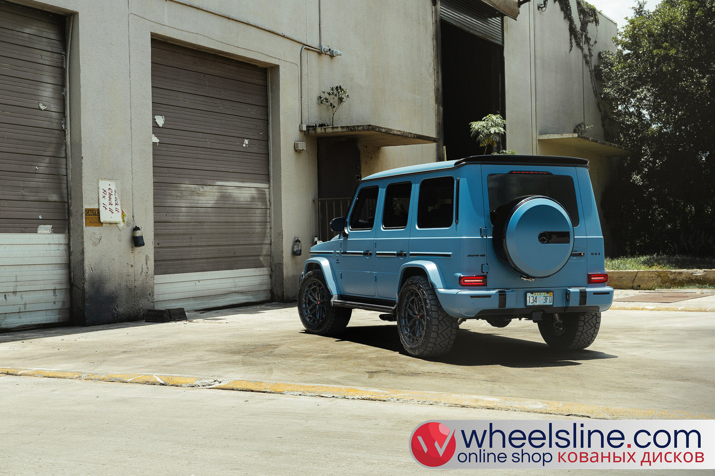 Blue Mercedes G 1-Piece VS LC3-03T1 Gloss Black  240808