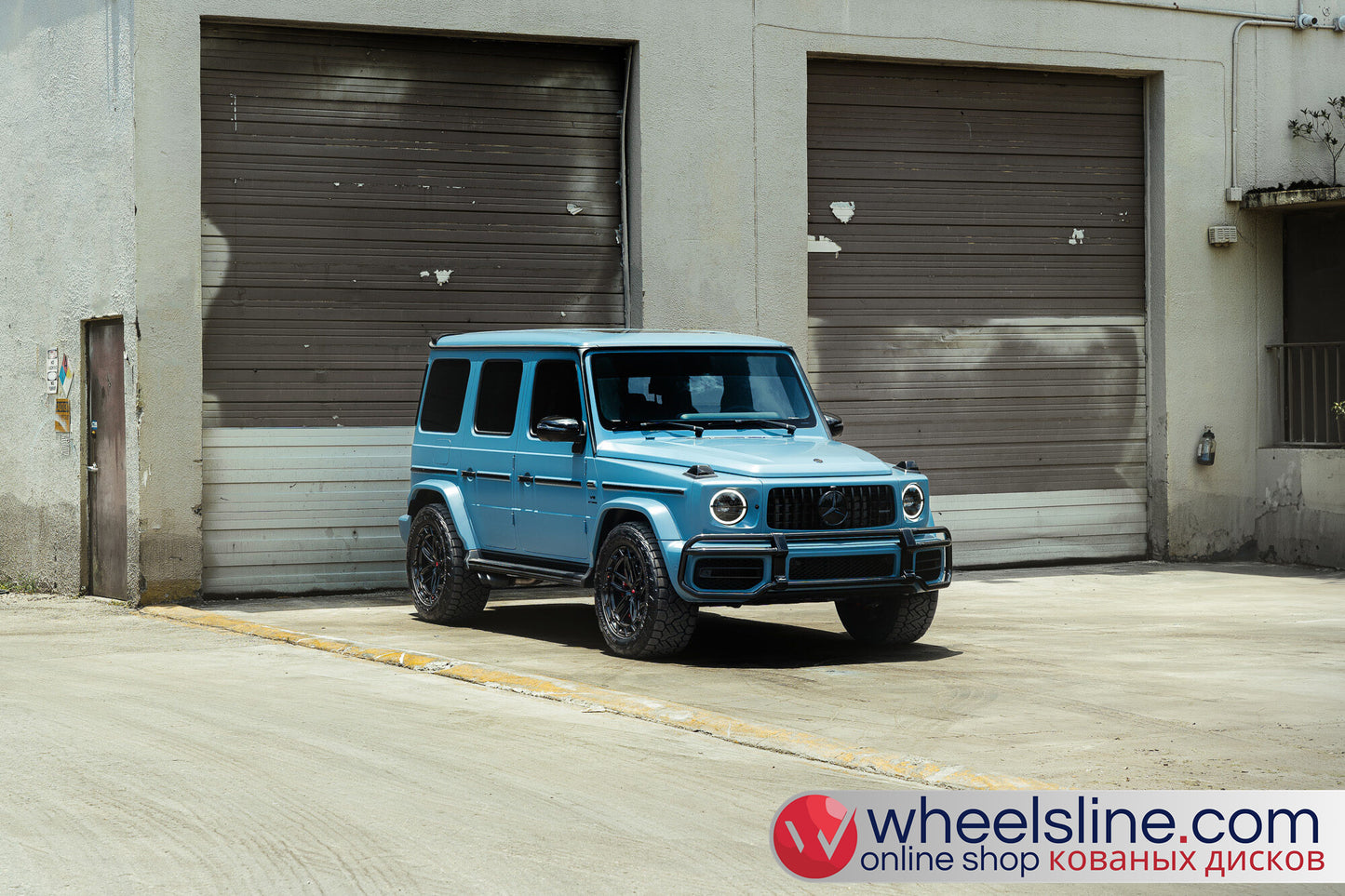 Blue Mercedes G 1-Piece VS LC3-03T1 Gloss Black  240808