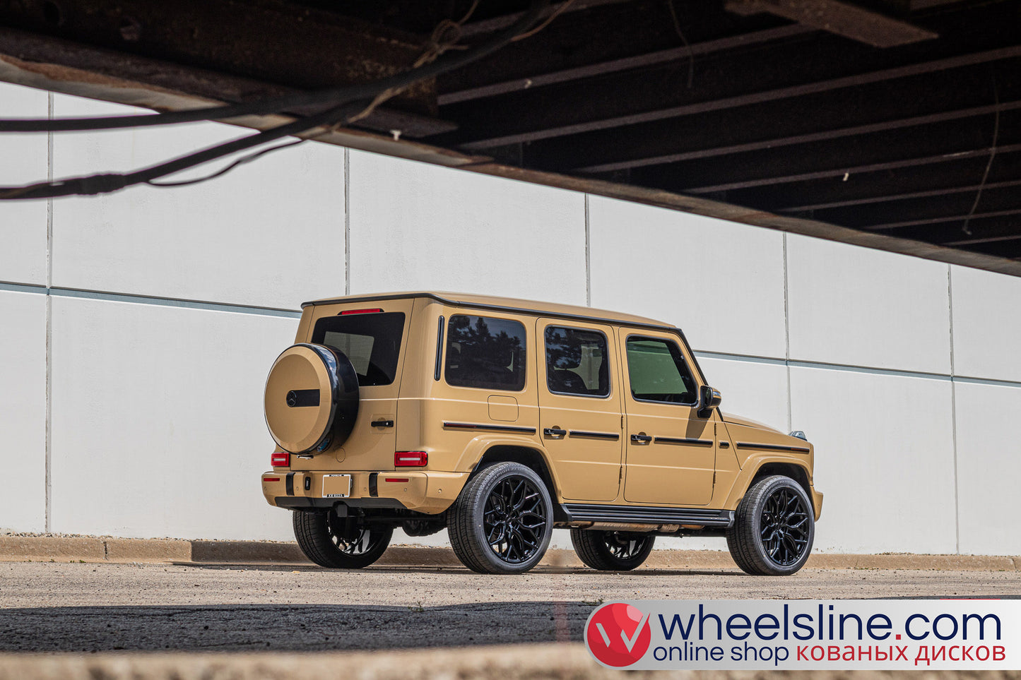 Brown Mercedes G 1-Piece VS HF-21 Gloss Black 240808