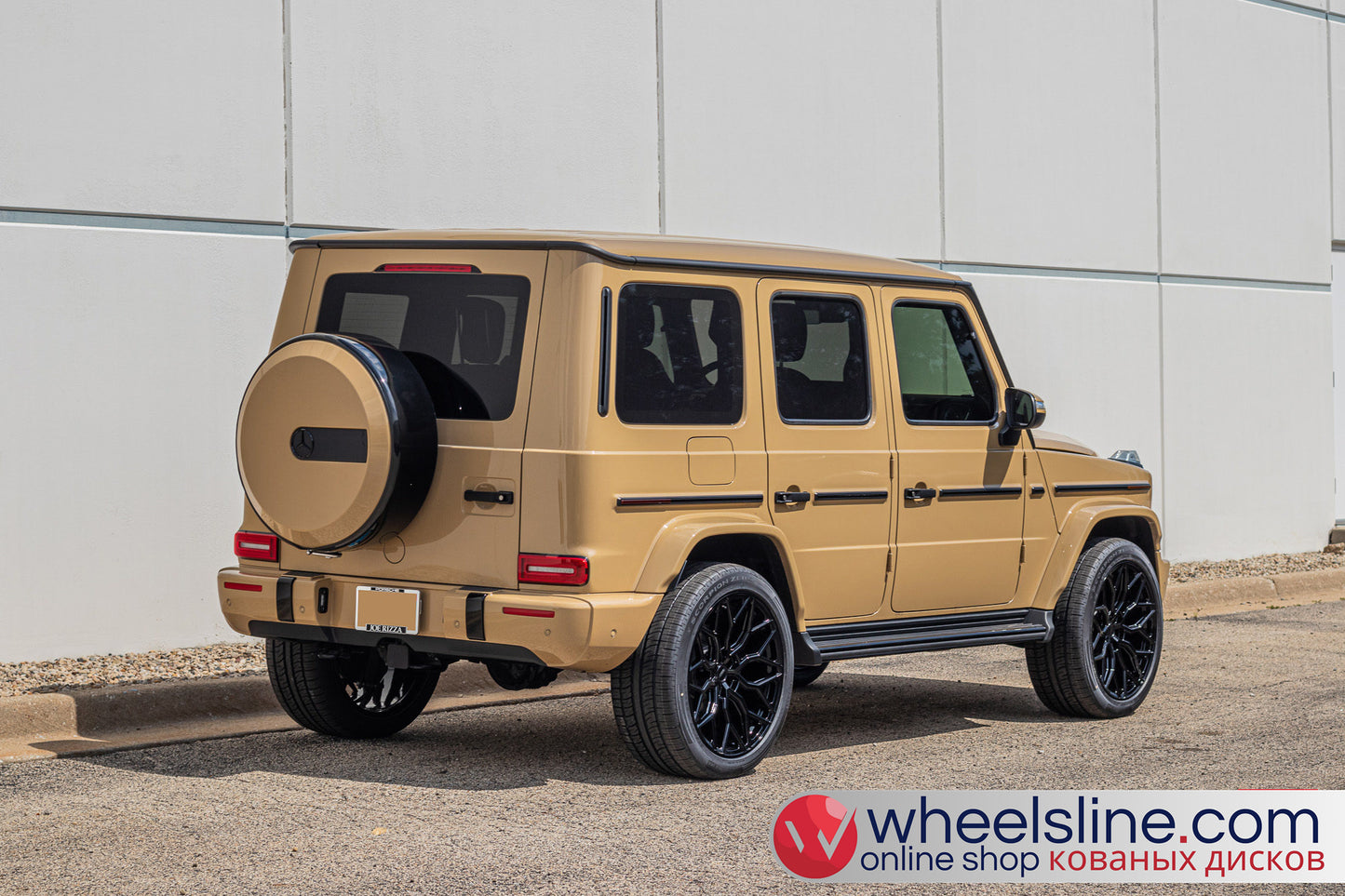 Brown Mercedes G 1-Piece VS HF-21 Gloss Black 240808