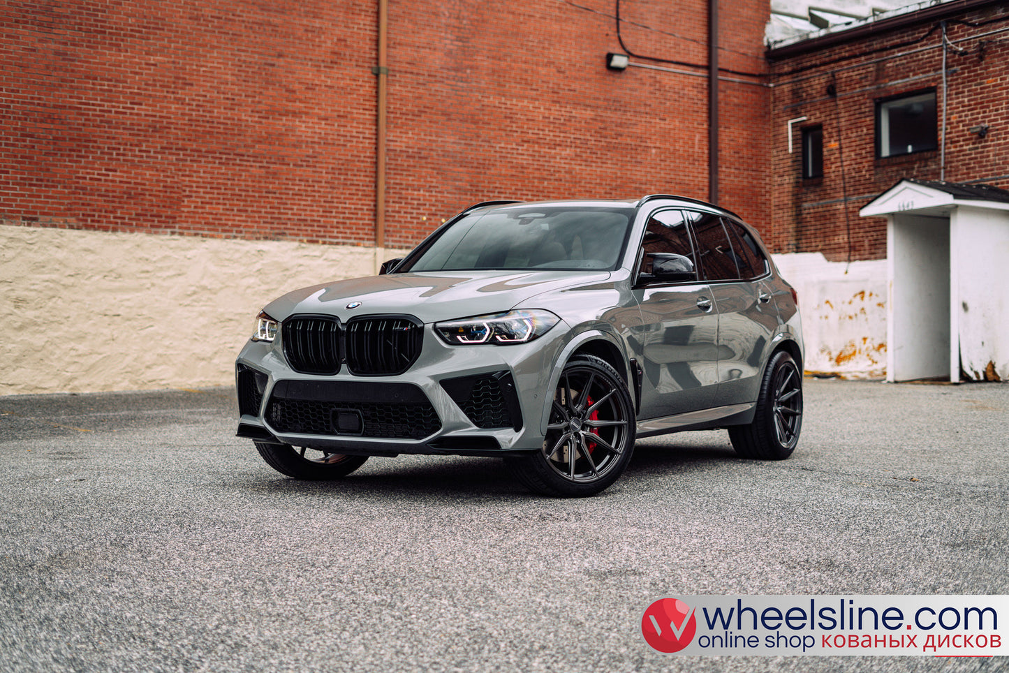 Gray BMW X5 1-Piece VS HF-31 Gloss Gunmetal  240820