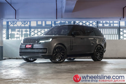 Gray Land Rover Range Rover 1-Piece VS HF-21  Gloss Black 240924-2