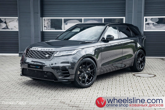 Gray Land Rover Range Rover Sport 1-Piece VS HF-51  Gloss Black 240926