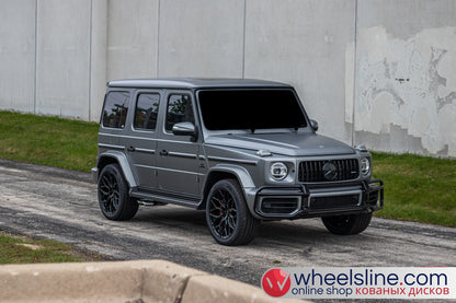 Gray Mercedes G 1-Piece VS HF-21 Gloss Black 240810