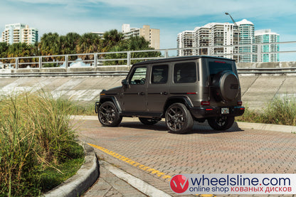 Gray Mercedes G 1-Piece VS HF-51 Matte Gunmetal 240803