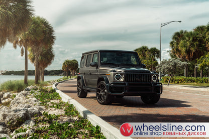 Gray Mercedes G 1-Piece VS HF-51 Matte Gunmetal 240803