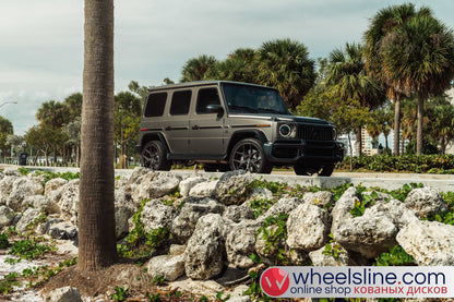 Gray Mercedes G 1-Piece VS HF-51 Matte Gunmetal 240803