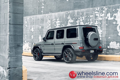 Gray Mercedes G 1-Piece VS HF-51 Matte Gunmetal 240809