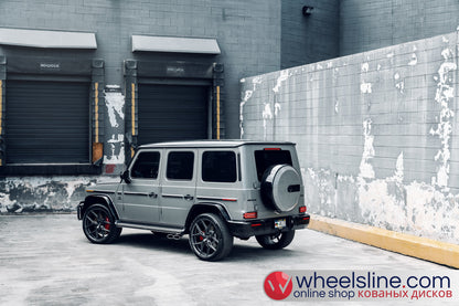 Gray Mercedes G 1-Piece VS HF-51 Matte Gunmetal 240809