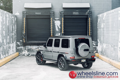 Gray Mercedes G 1-Piece VS HF-51 Matte Gunmetal 240809