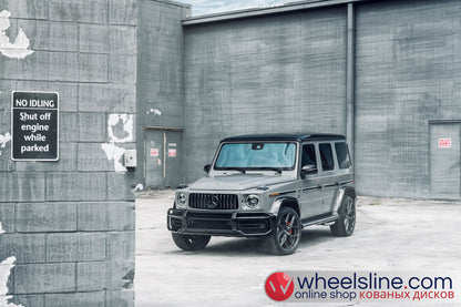 Gray Mercedes G 1-Piece VS HF-51 Matte Gunmetal 240809