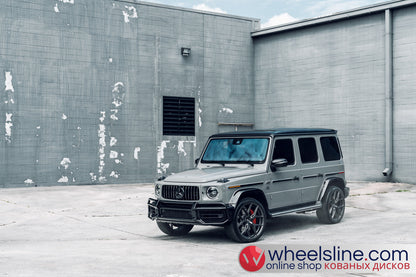 Gray Mercedes G 1-Piece VS HF-51 Matte Gunmetal 240809