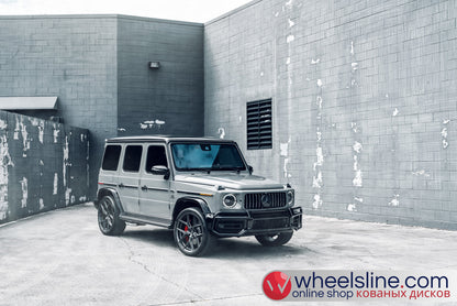 Gray Mercedes G 1-Piece VS HF-51 Matte Gunmetal 240809