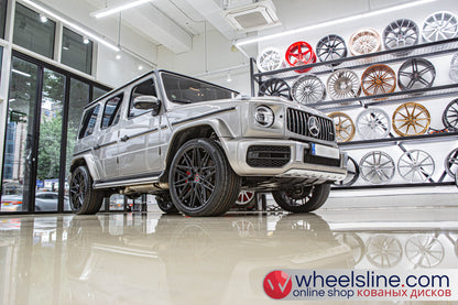 Gray Mercedes G 1-Piece VS HF-71 Frosted Black 240811