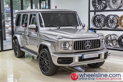 Gray Mercedes G 1-Piece VS HF-71 Frosted Black 240811