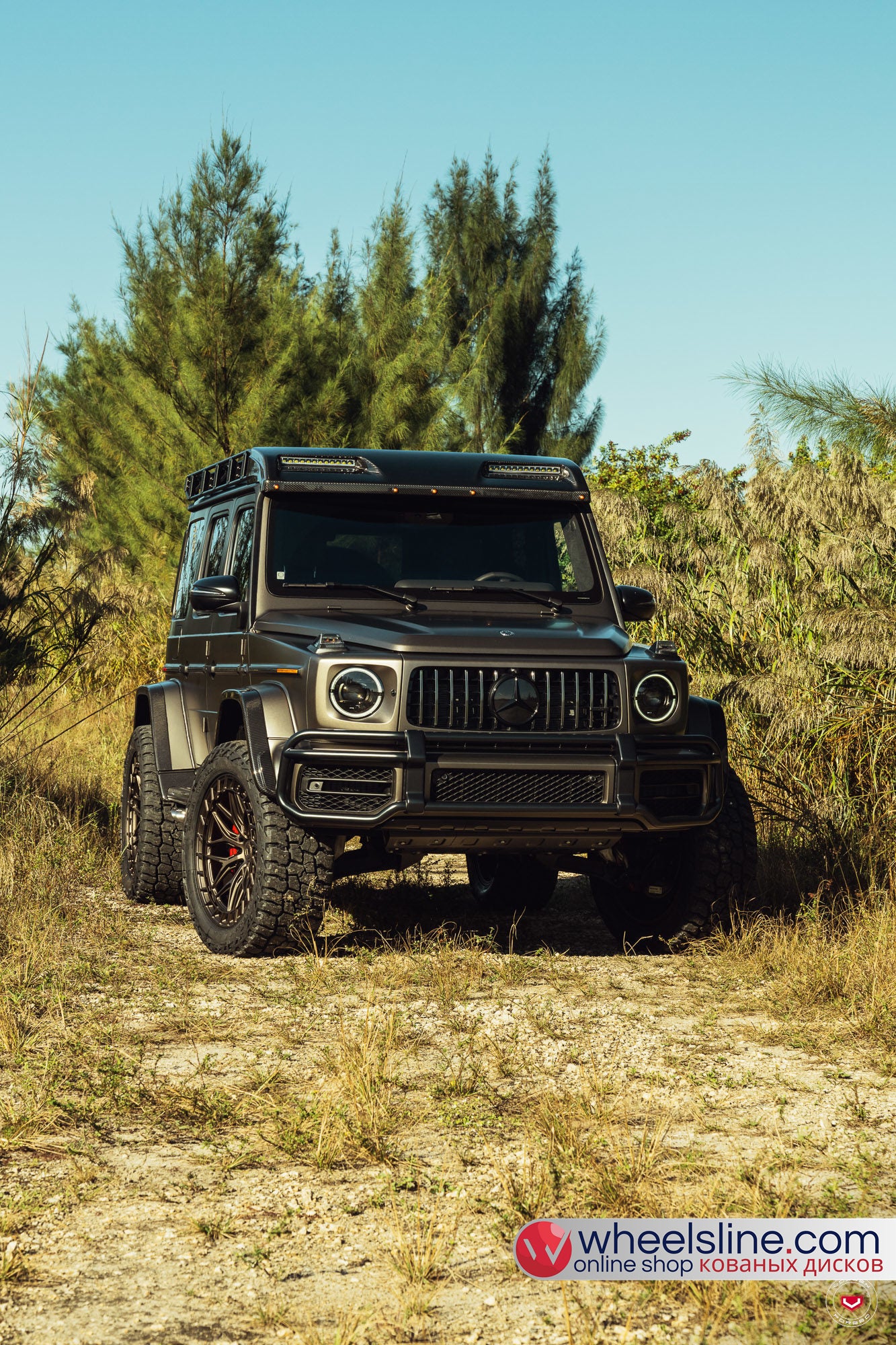 Gray Mercedes G 1-Piece VS LC3-011 Matte Bronze 240802