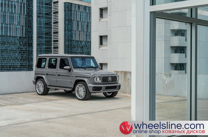 Gray Mercedes G 1-Piece VS S17-041 Brushed Silver 240809