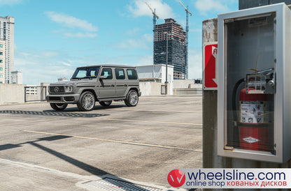 Gray Mercedes G 1-Piece VS S17-041 Brushed Silver 240809