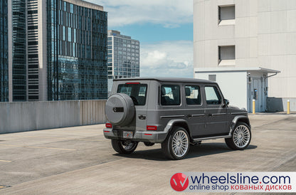 Gray Mercedes G 1-Piece VS S17-041 Brushed Silver 240809