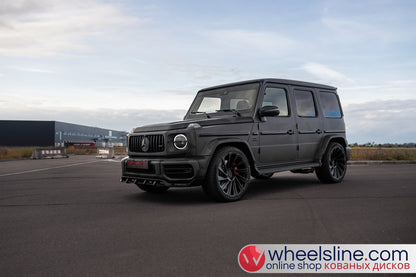 Gray Mercedes G 1-Piece VS UV-31 Brushed Black 240802