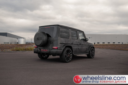 Gray Mercedes G 1-Piece VS UV-31 Brushed Black 240802