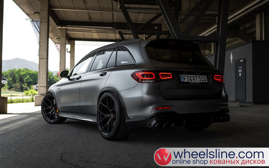 Gray Mercedes GLC 1-Piece VS S21-011 Matte  Black 240810