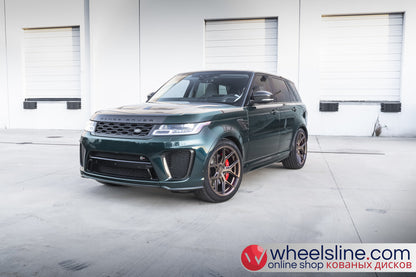 Green Land Rover Range Rover Sport 1-Piece VS HF-51  Matte Bronze 240926