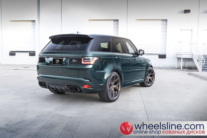 Green Land Rover Range Rover Sport 1-Piece VS HF-51  Matte Bronze 240926