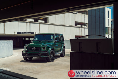 Green  Mercedes G 1-Piece VS HF-81 Gloss Black 240811