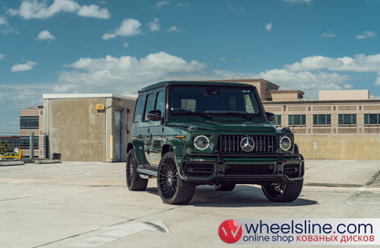 Green  Mercedes G 1-Piece VS HF-81 Gloss Black 240811