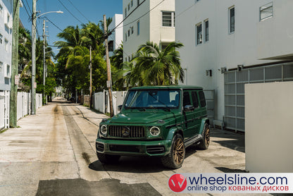 Green Mercedes G 1-Piece VS S21-021 Frosted Bronze 240810