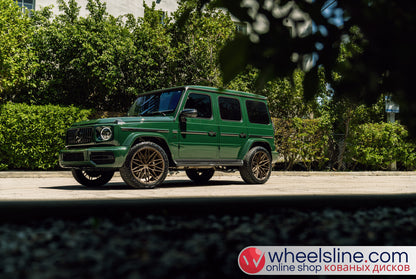 Green Mercedes G 1-Piece VS S21-021 Frosted Bronze 240810