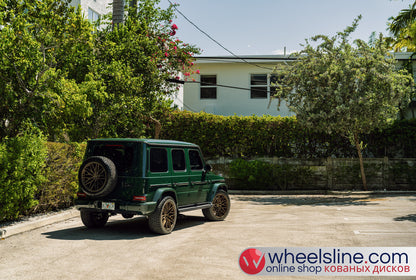 Green Mercedes G 1-Piece VS S21-021 Frosted Bronze 240810