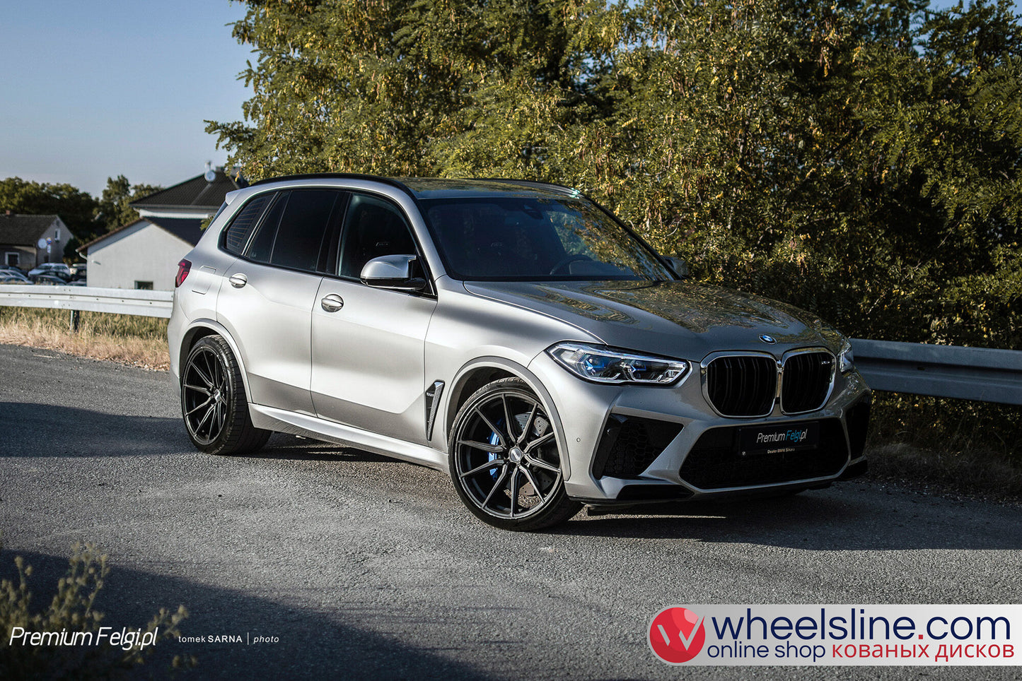 Silver BMW X5 1-Piece VS HF-31 Frosted Black  240820