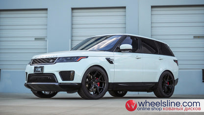 White Land Rover Range Rover Sport 1-Piece VS HF-51 Gloss Black 240920