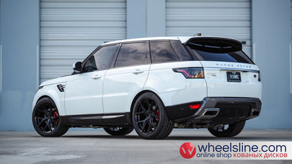 White Land Rover Range Rover Sport 1-Piece VS HF-51 Gloss Black 240920