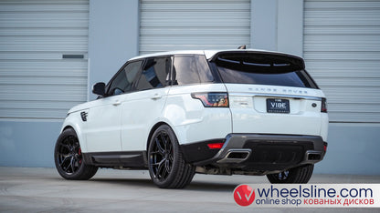 White Land Rover Range Rover Sport 1-Piece VS HF-51 Gloss Black 240920