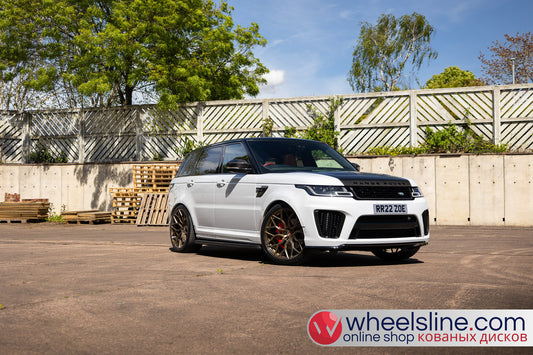 White Land Rover Range Rover Sport 1-Piece VS S17-011  Gloss Bronze 240926