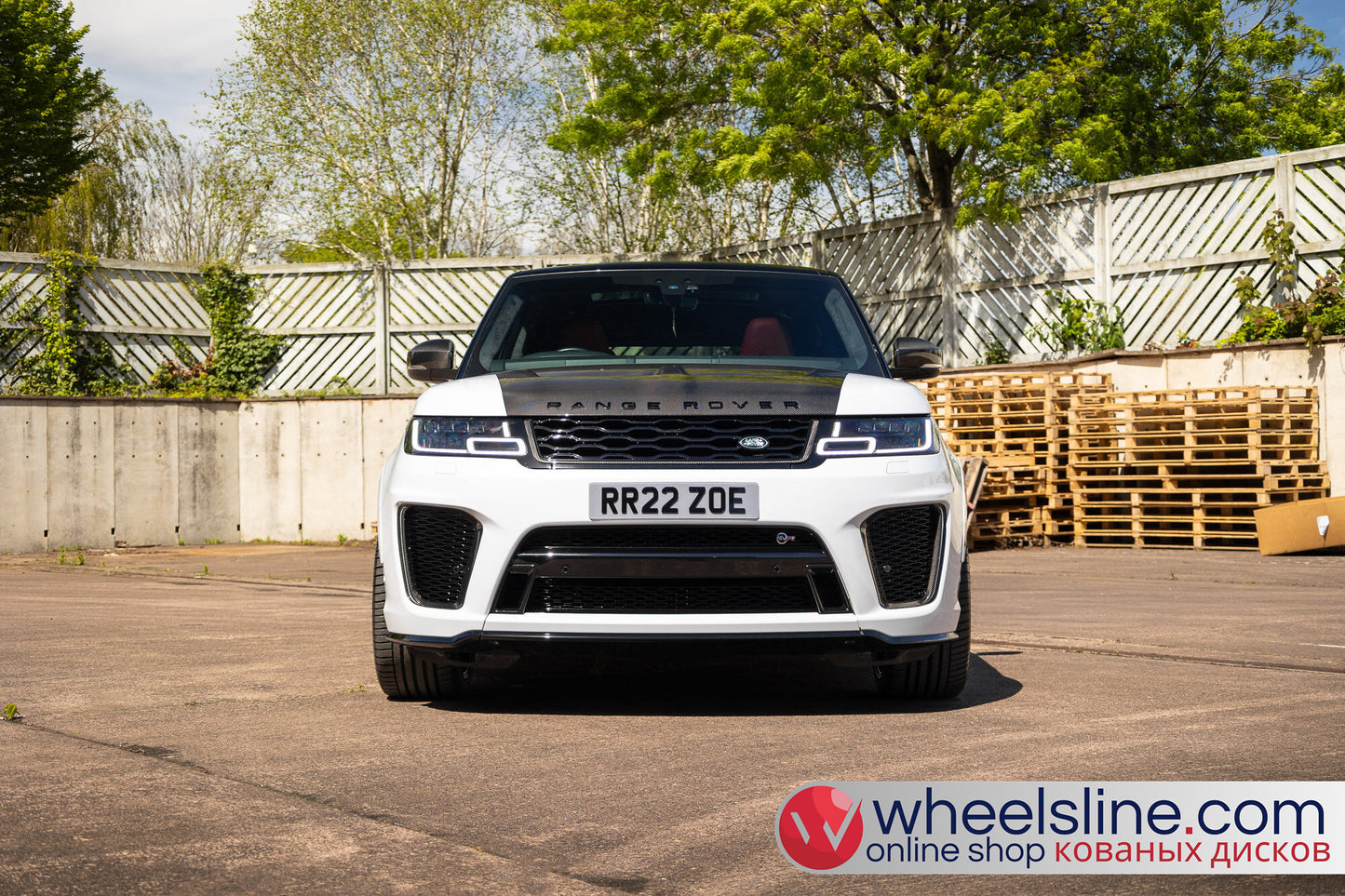 White Land Rover Range Rover Sport 1-Piece VS S17-011  Gloss Bronze 240926