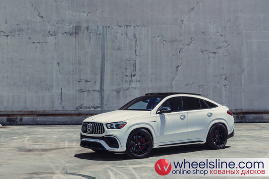 White Mercedes GLE  1-Piece VS HF-51 Gloss Black  240809