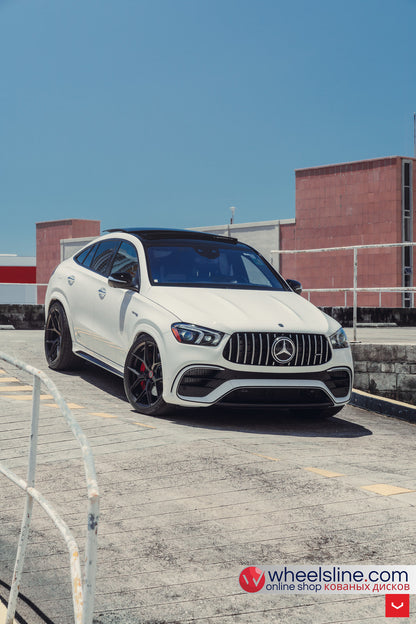 White Mercedes GLE  1-Piece VS HF-51 Gloss Black  240809