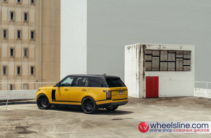 Yellow Land Rover Range Rover 1-Piece VS UV-11 Gloss Black 240926