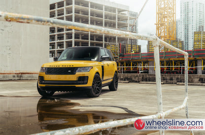 Yellow Land Rover Range Rover 1-Piece VS UV-11 Gloss Black 240926