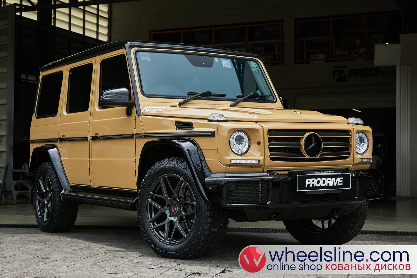 Yellow Mercedes G 1-Piece VS VPS-3151 Gloss Deep Gunmetal 240808