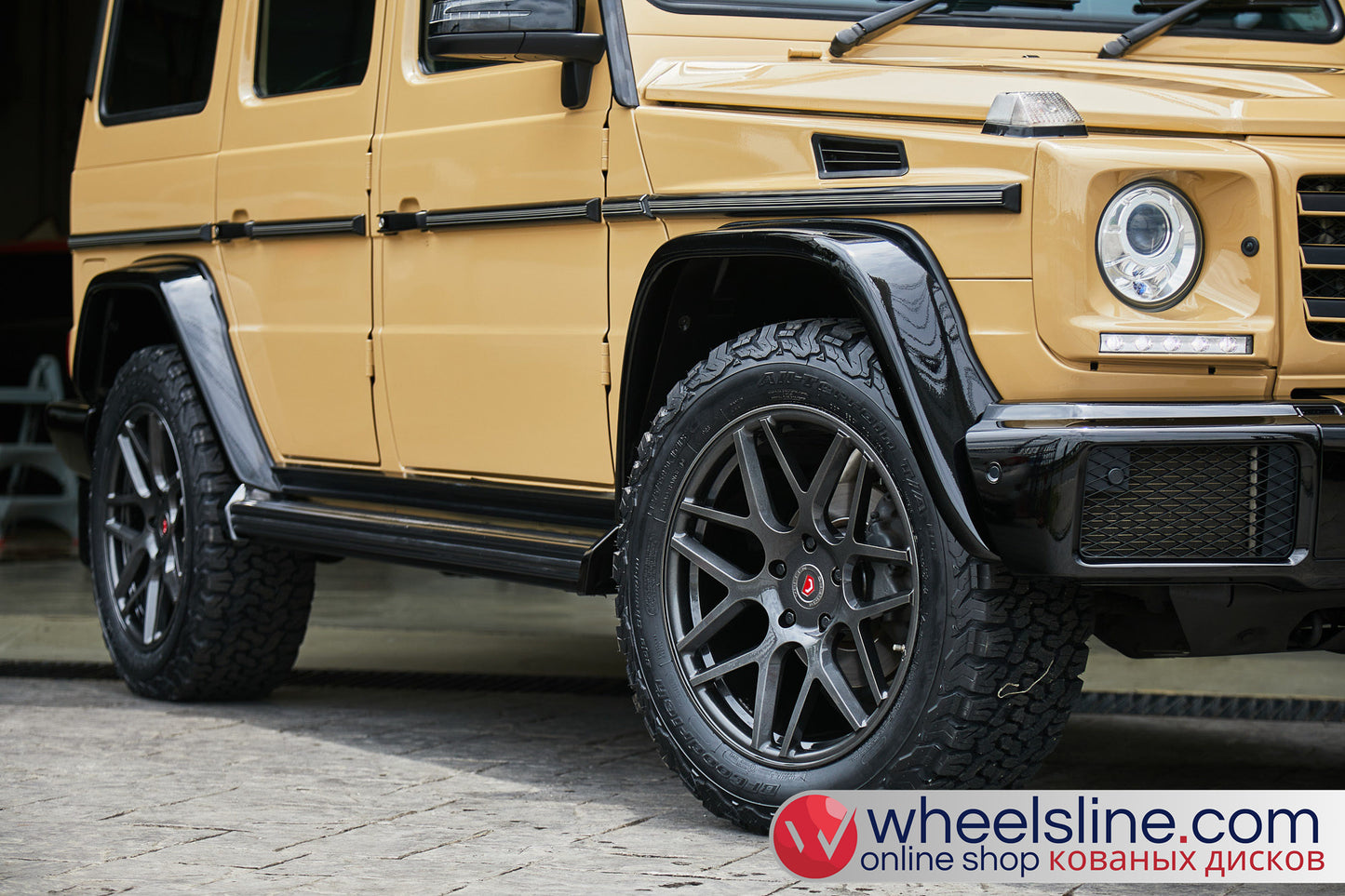 Yellow Mercedes G 1-Piece VS VPS-3151 Gloss Deep Gunmetal 240808