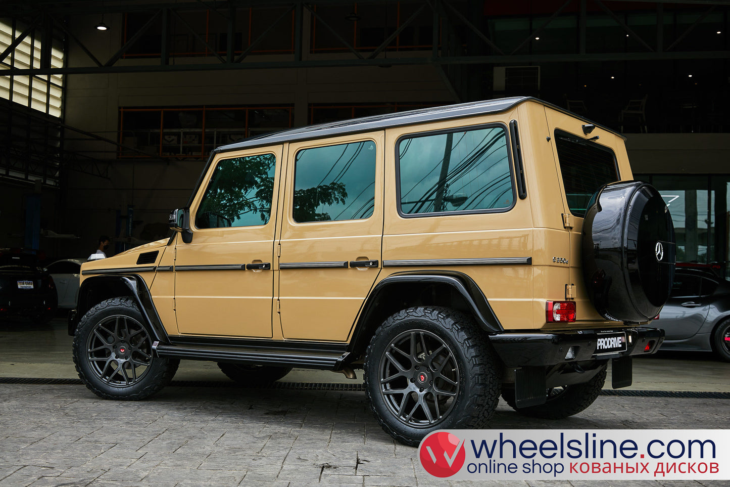 Yellow Mercedes G 1-Piece VS VPS-3151 Gloss Deep Gunmetal 240808