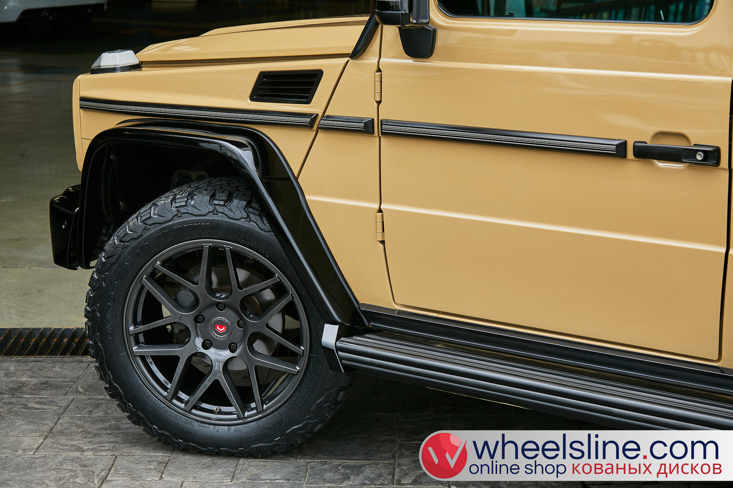 Yellow Mercedes G 1-Piece VS VPS-3151 Gloss Deep Gunmetal 240808